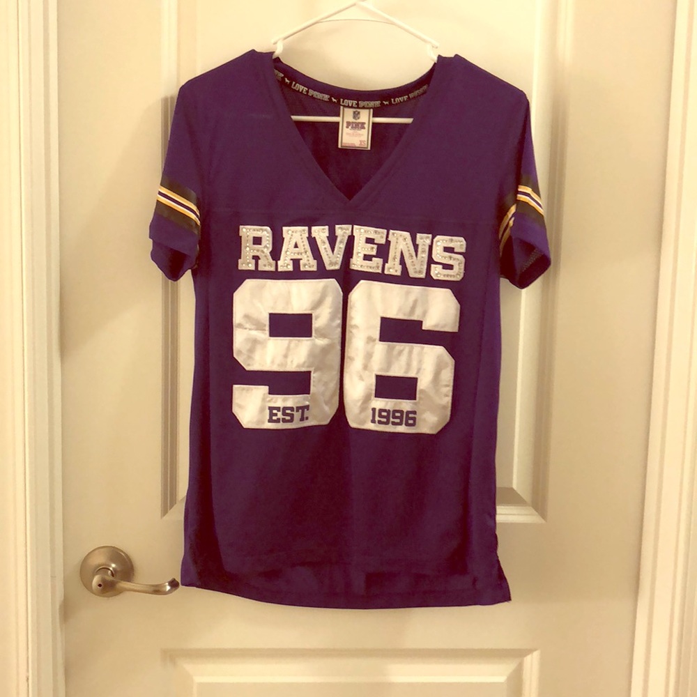 Victoria secret PINK ravens jersey